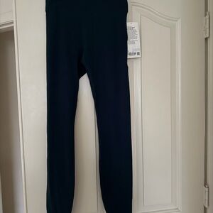 NWT Lululemon Athletica Navy Groove HR Leggings